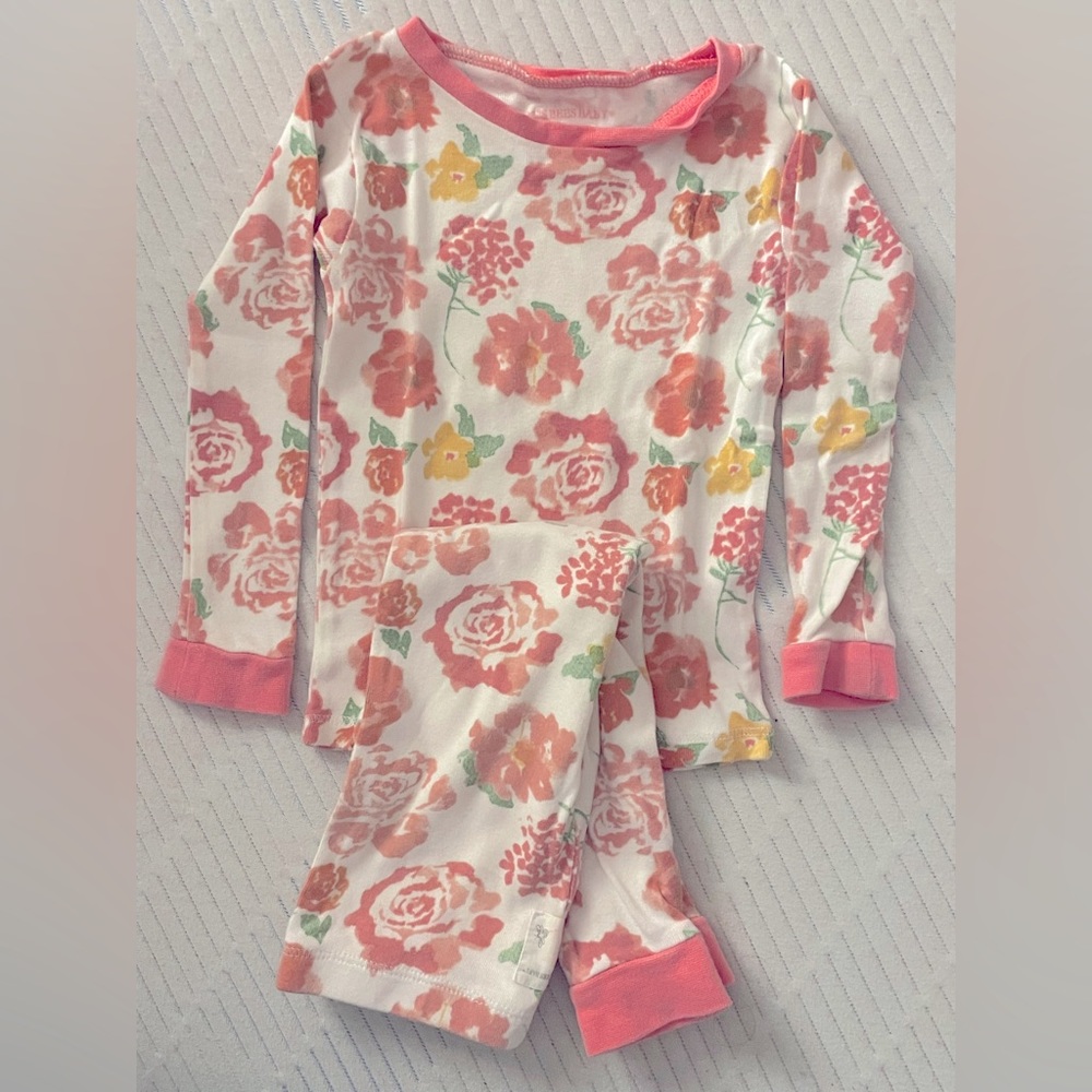2/$12 Burt’s Bees cotton pajamas 24 months